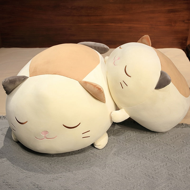 Big Soft Kitten Caramel Teddy Plush