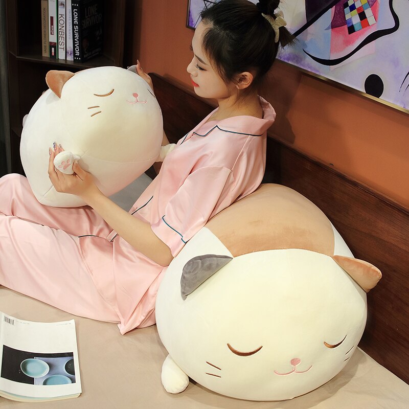 Big Soft Kitten Caramel Teddy Plush