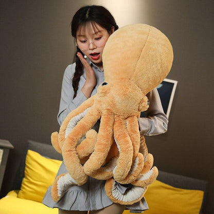 Colorful Squid Plush Toy