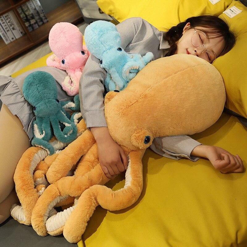 Colorful Squid Plush Toy