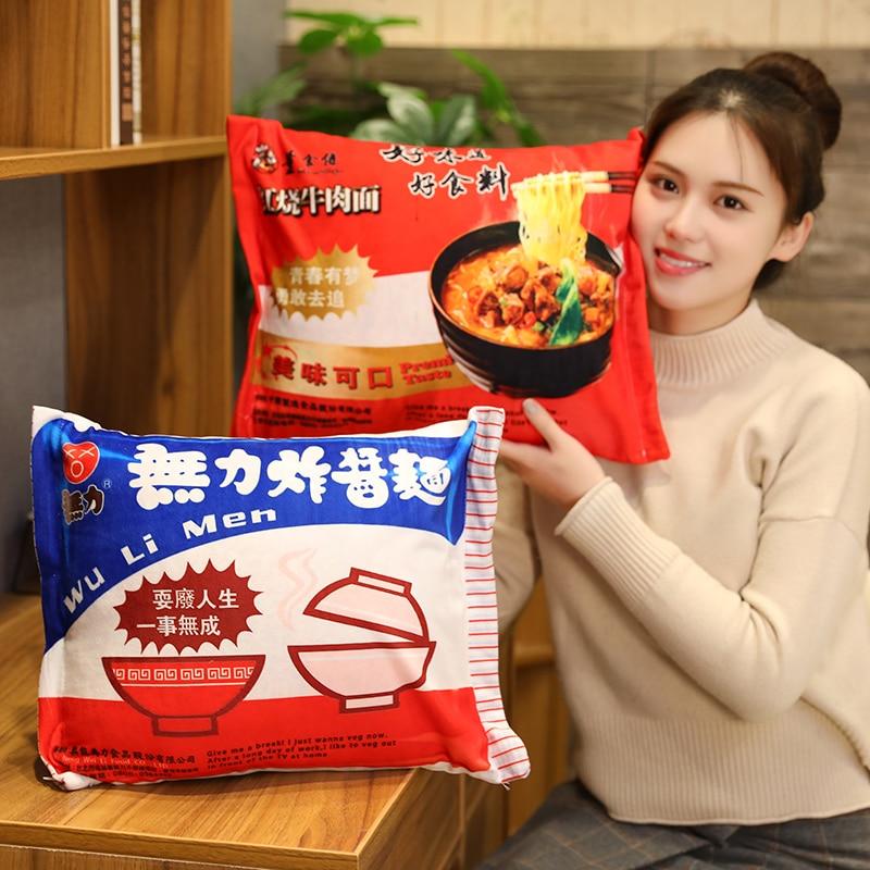 Soft Instant Noodle Cute Pillow