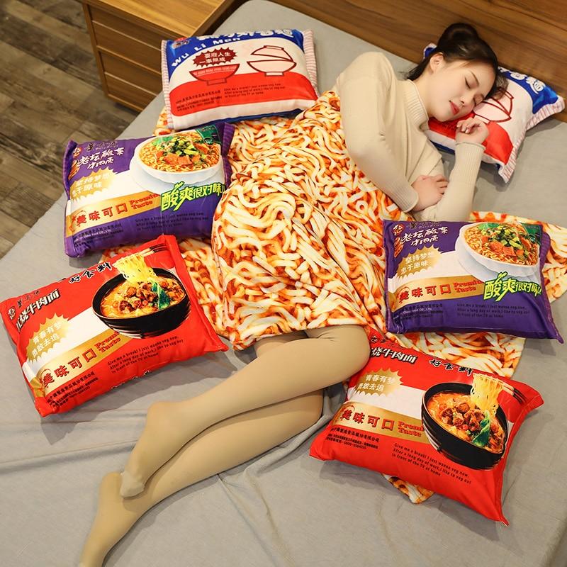 Soft Instant Noodle Cute Pillow