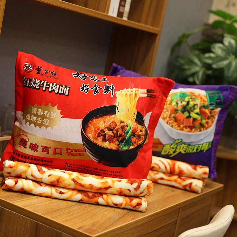 Soft Instant Noodle Cute Pillow