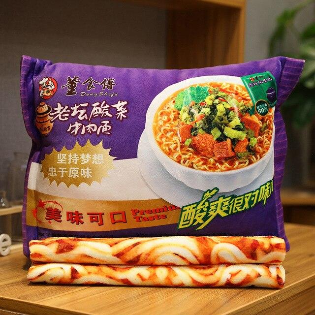 Soft Instant Noodle Cute Pillow