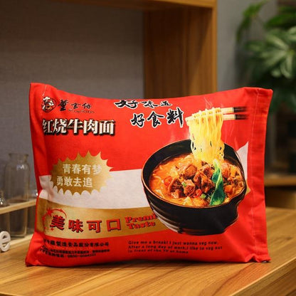 Soft Instant Noodle Cute Pillow