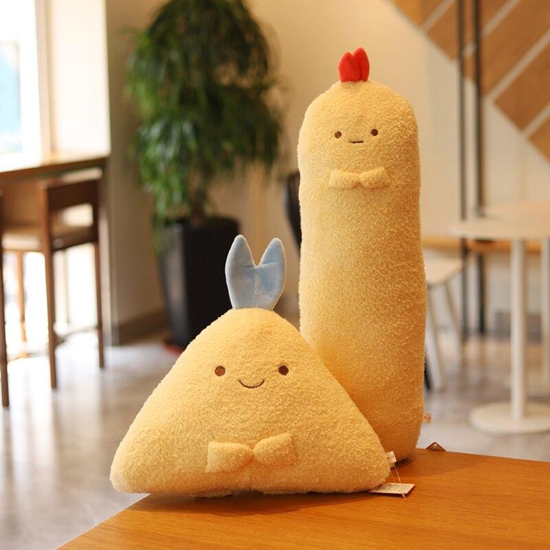 Cute Shrimp Tempura Soft Plush Toys