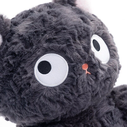 Adorable Soft Black Kitty Plush Toy