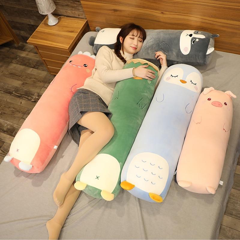 Cute Plush Animal Body Pillow Set