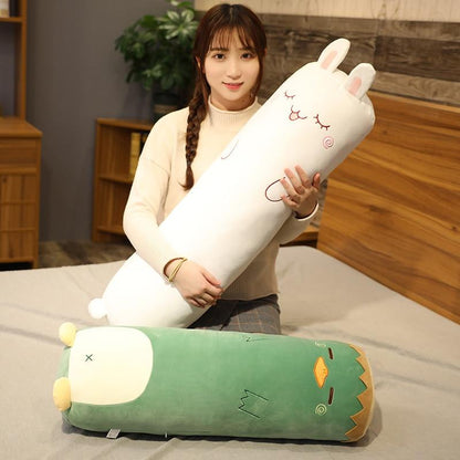 Cute Plush Animal Body Pillow Set