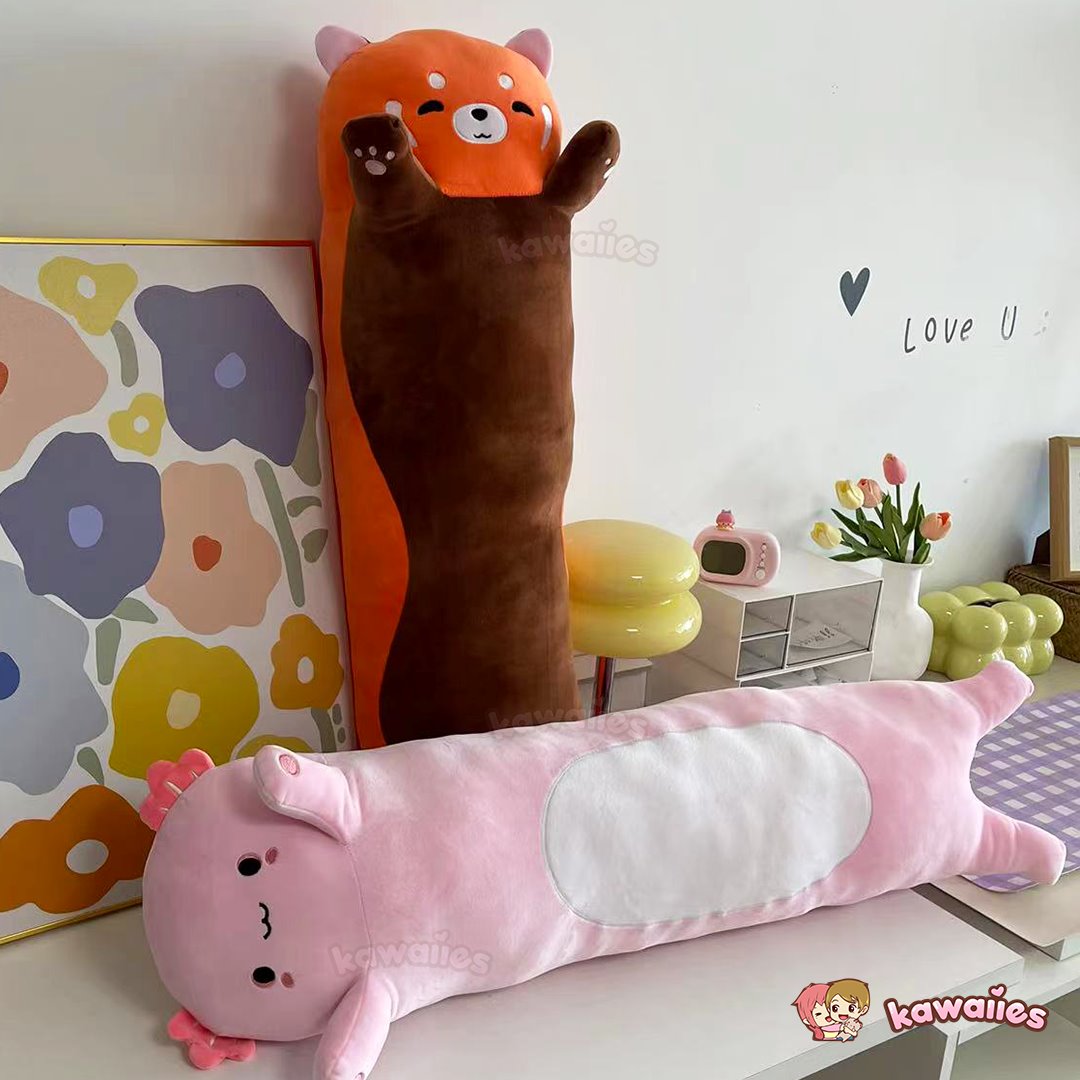 Cute Plush Animal Body Pillow Set