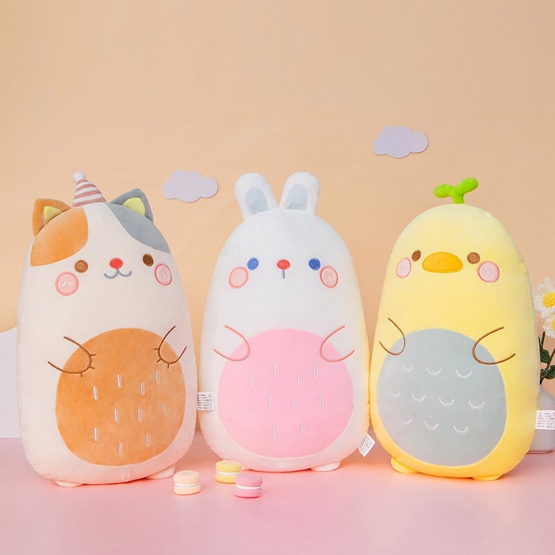 Cute Animal Stuffed Pancake Toys