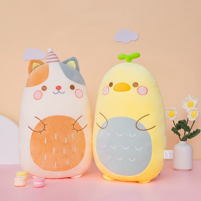 Cute Animal Stuffed Pancake Toys