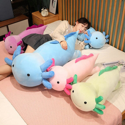 Cute Axolotl Salamander Plush Toy Set