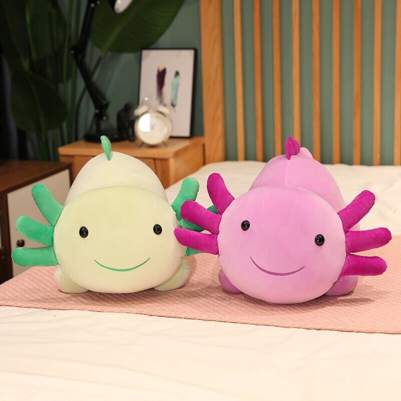 Cute Axolotl Salamander Plush Toy Set