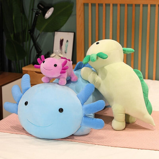 Cute Axolotl Salamander Plush Toy Set - Befez