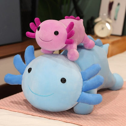 Cute Axolotl Salamander Plush Toy Set