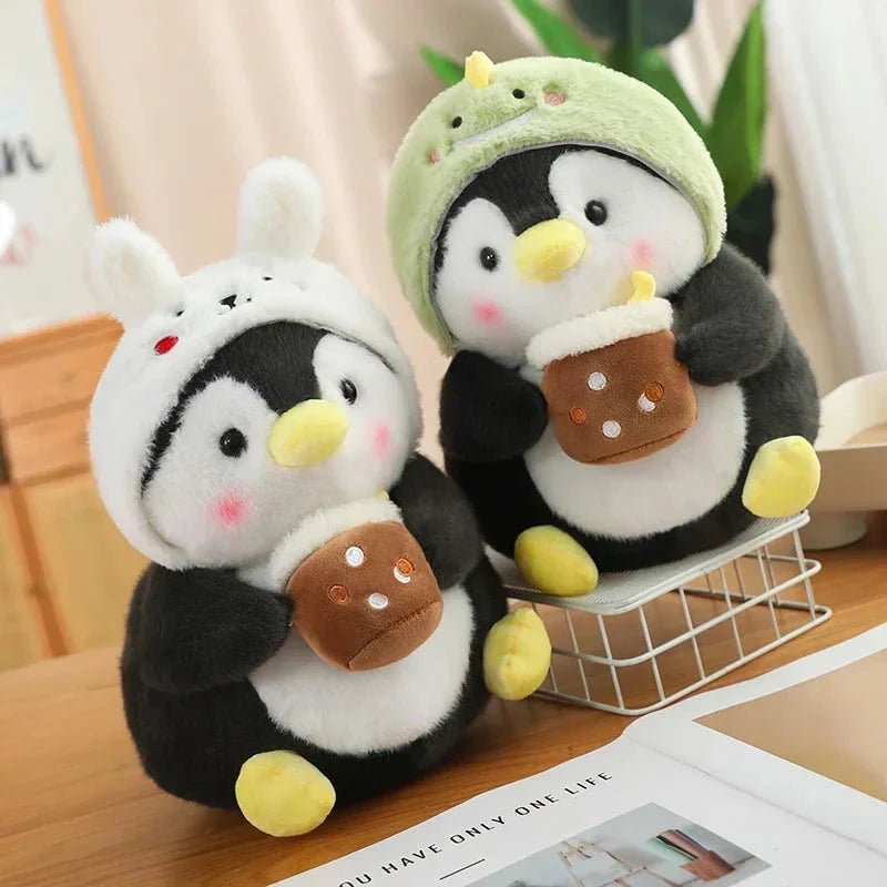 Cute Baby Penguin Soft Toy with Caps