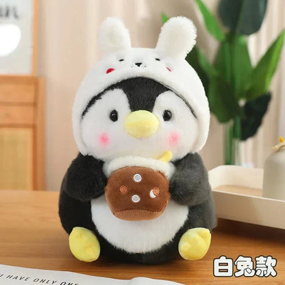 Cute Baby Penguin Soft Toy with Caps