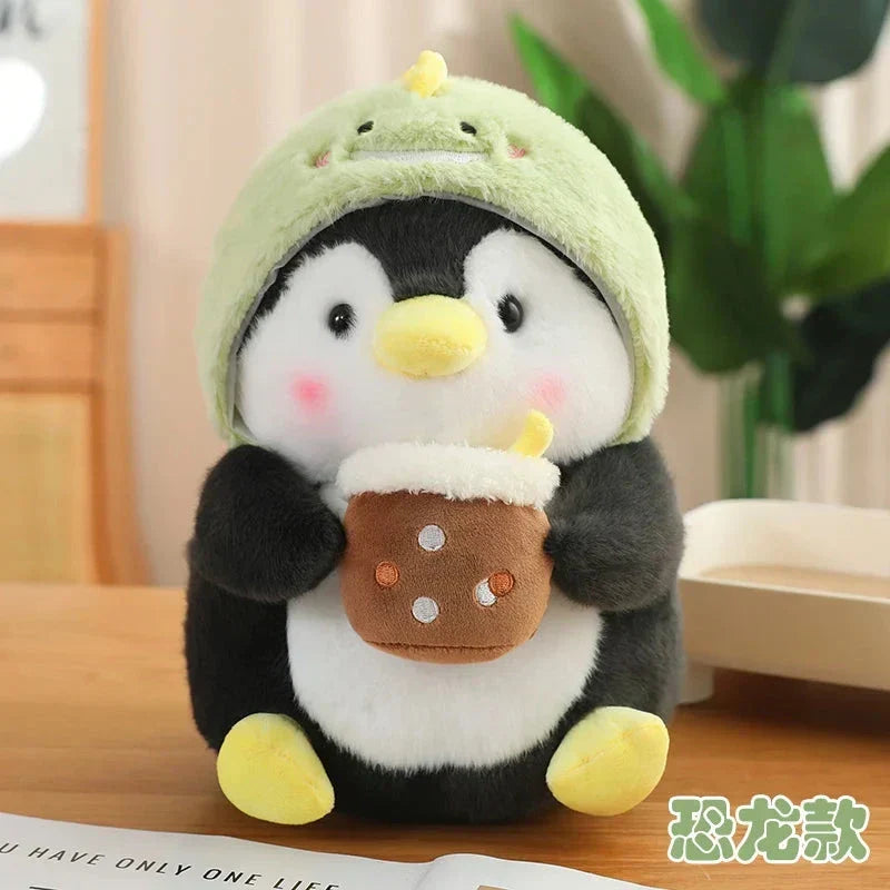 Cute Baby Penguin Soft Toy with Caps