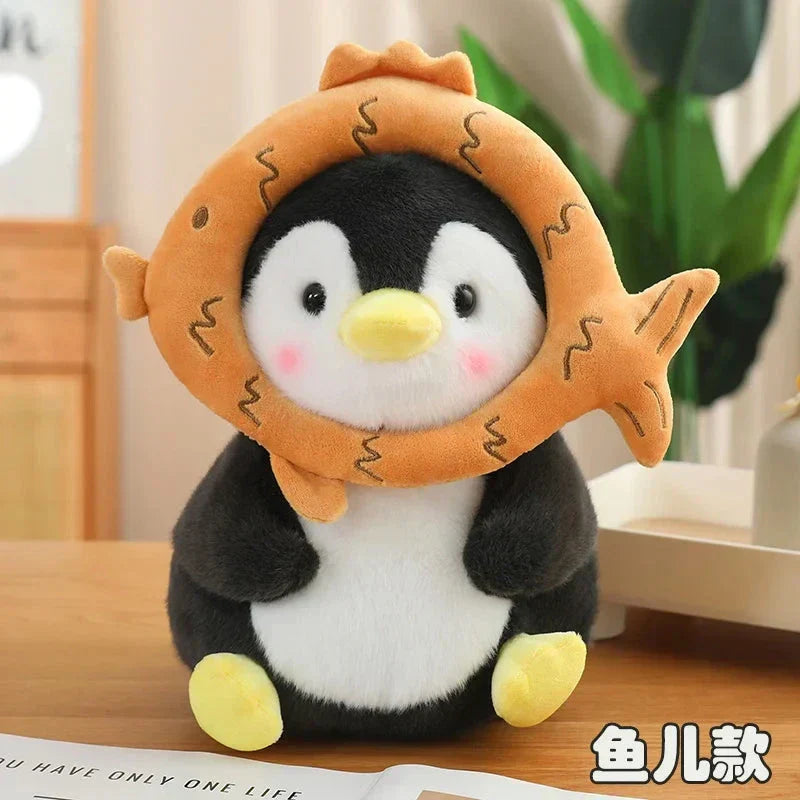 Cute Baby Penguin Soft Toy with Caps