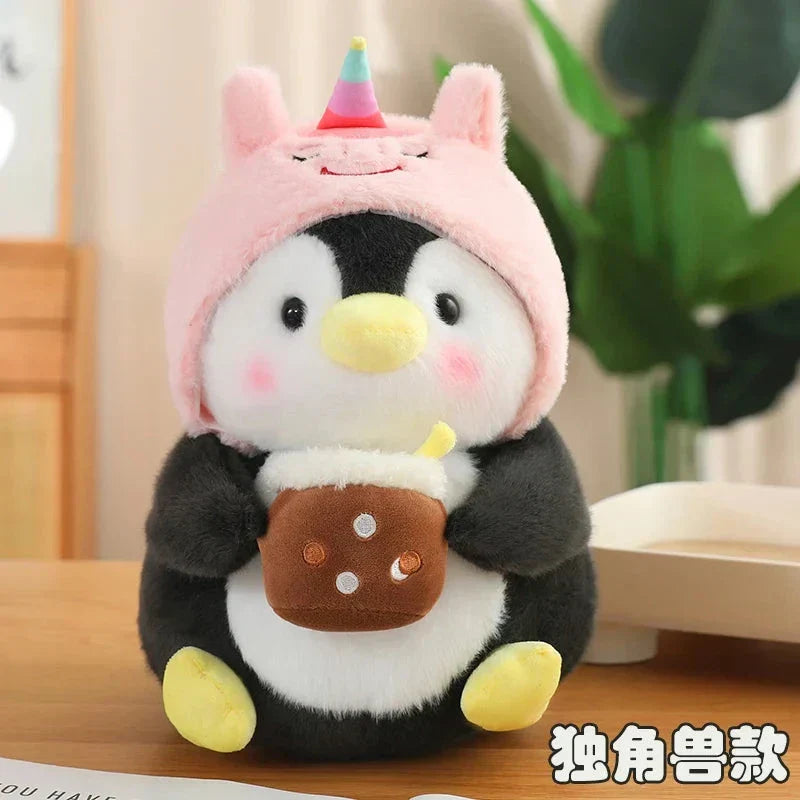 Cute Baby Penguin Soft Toy with Caps