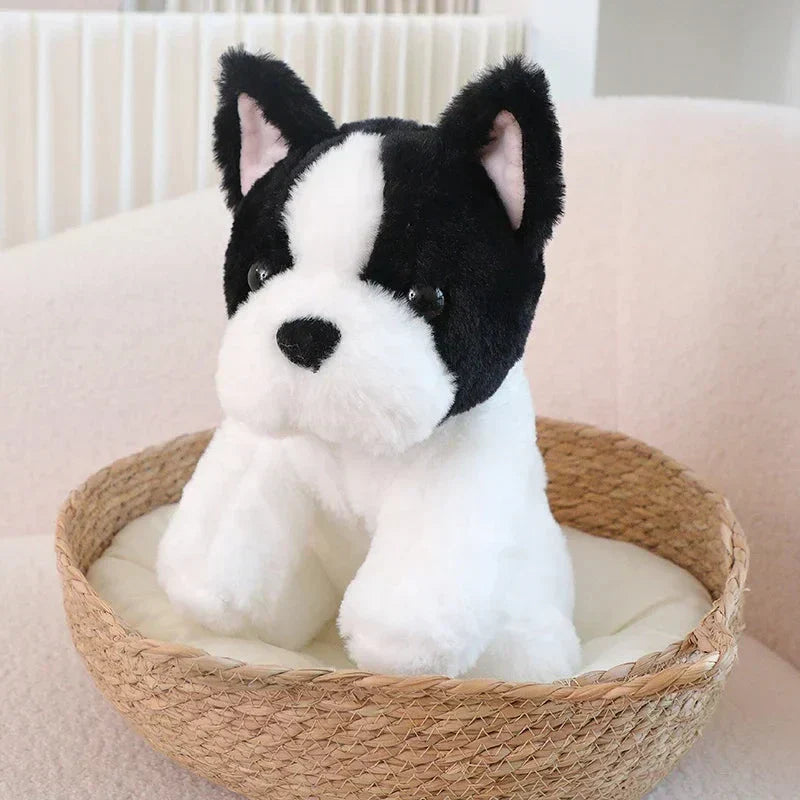 Cute White French Bulldog Soft Plush Toys