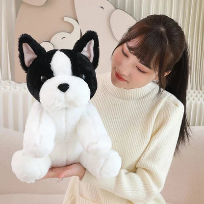 Cute White French Bulldog Soft Plush Toys