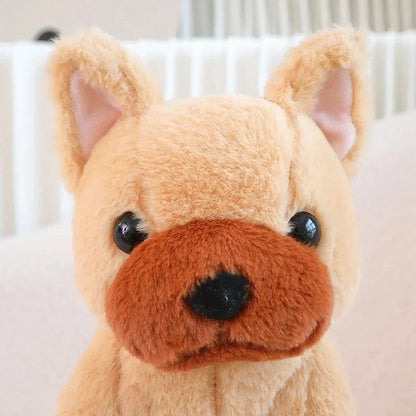 Cute White French Bulldog Soft Plush Toys - Befez