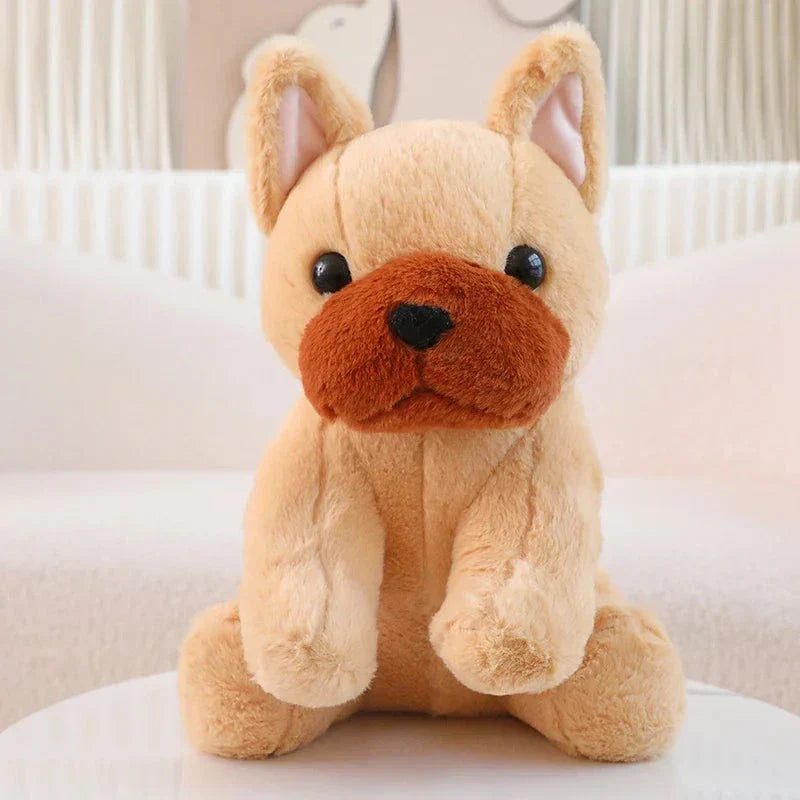Cute White French Bulldog Soft Plush Toys