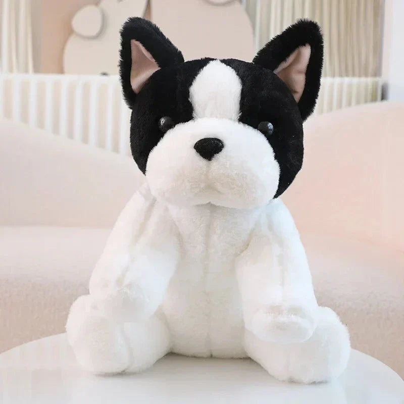 Cute White French Bulldog Soft Plush Toys