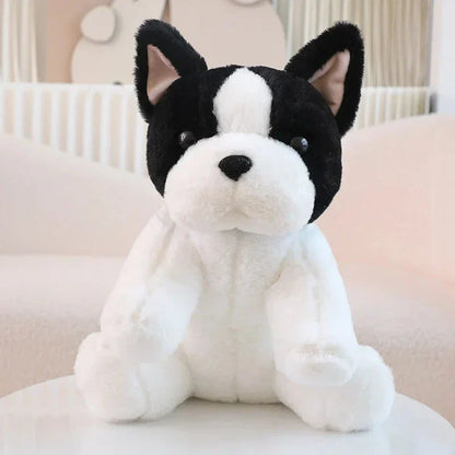 Cute White French Bulldog Soft Plush Toys