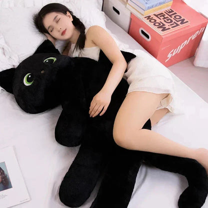 Cute Black Angel Kitty Plush Toy