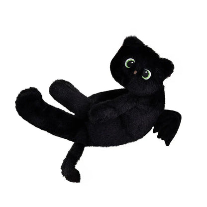 Cute Black Angel Kitty Plush Toy