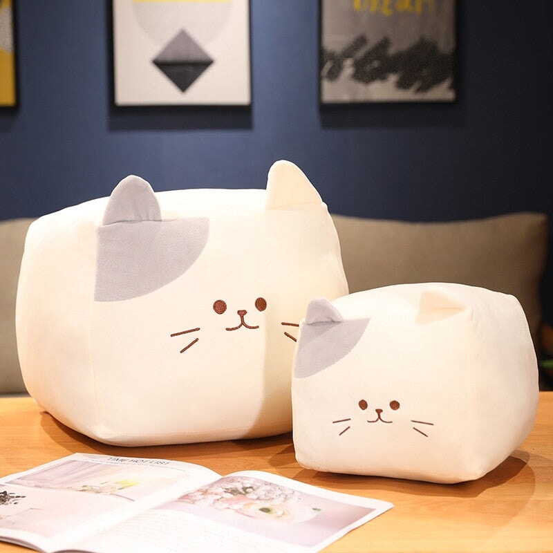 Cute Black and White Kitten Plush Toys