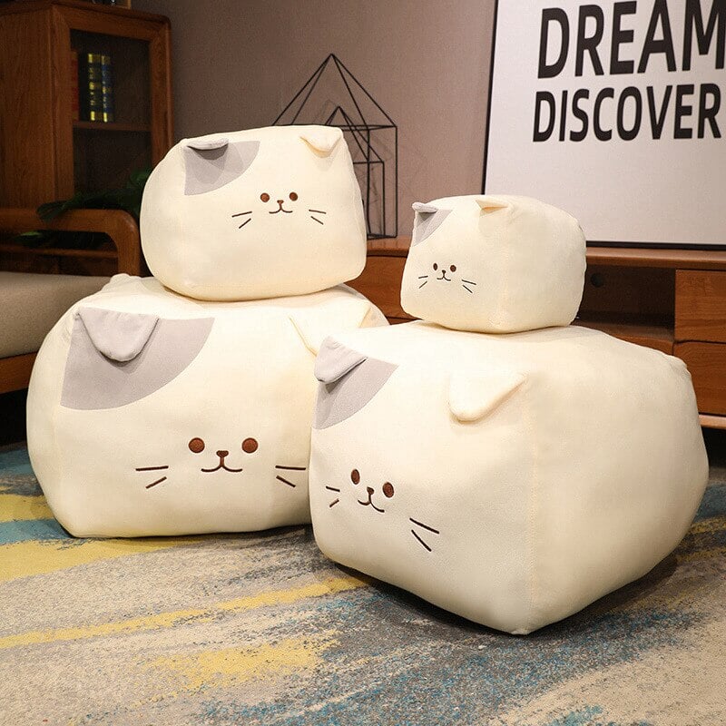 Cute Black and White Kitten Plush Toys