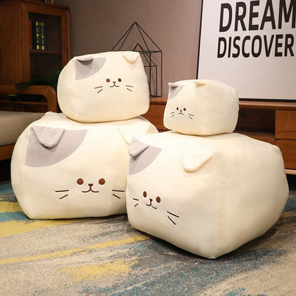 Cute Black and White Kitten Plush Toys