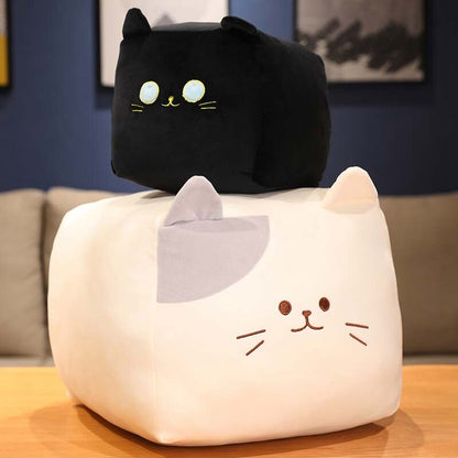 Cute Black and White Kitten Plush Toys