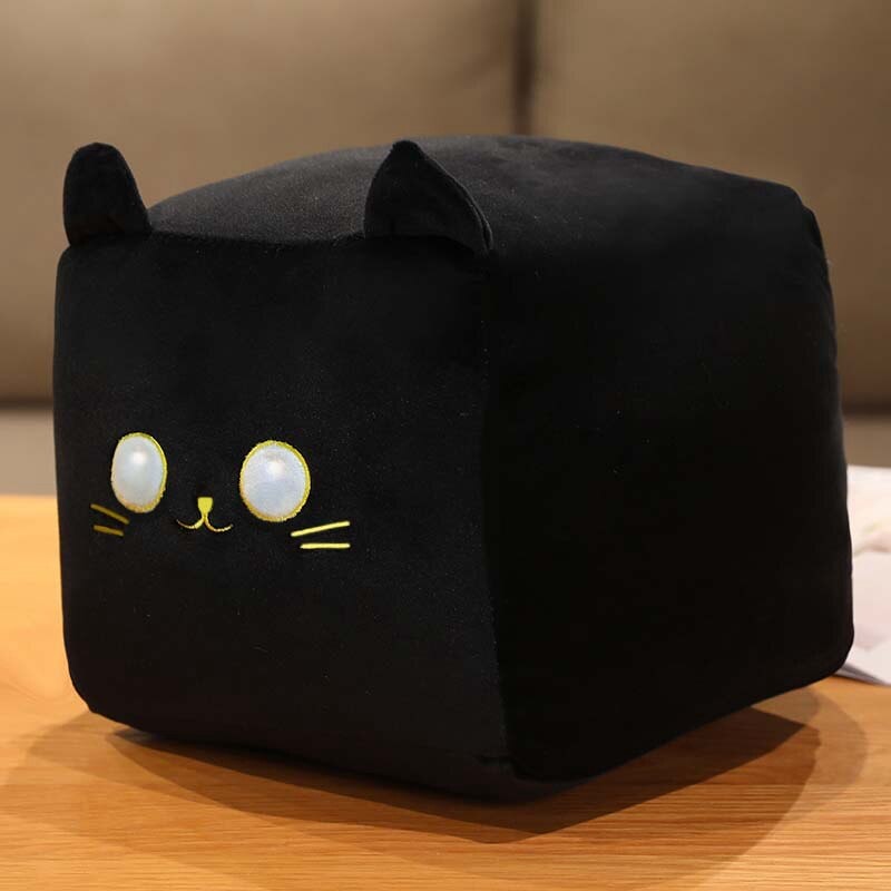 Cute Black and White Kitten Plush Toys