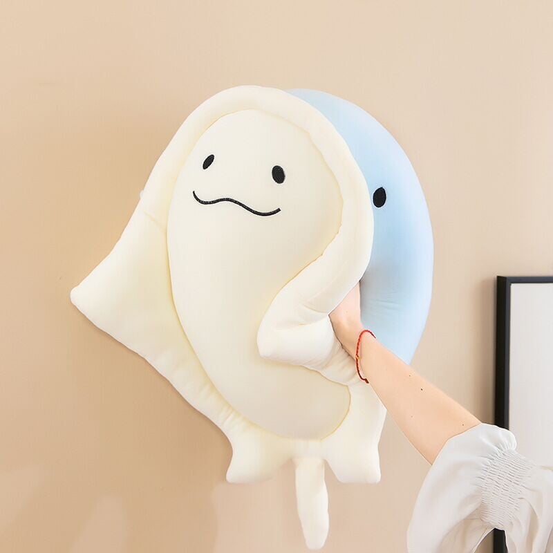 Cute Blue Purple Manta Ray Soft Toys