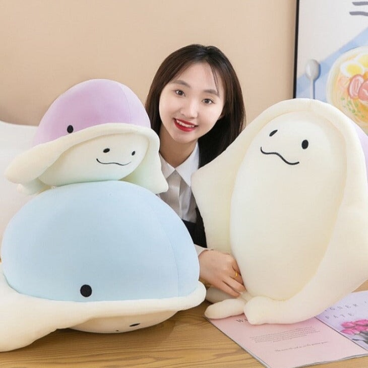 Cute Blue Purple Manta Ray Soft Toys