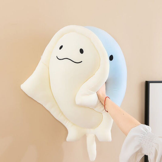 Cute Blue Purple Manta Ray Soft Toys - Befez