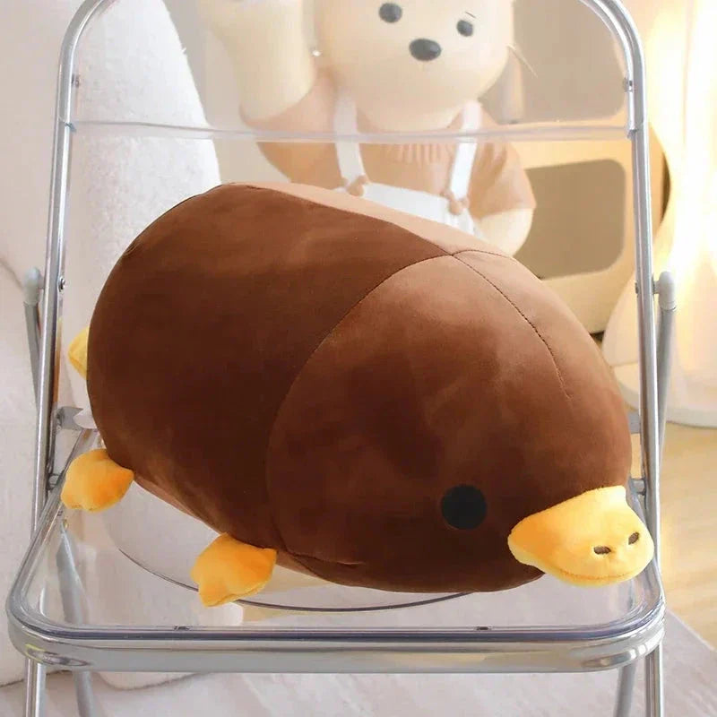 Cute Brown Platypus Stuffed Animal Toy