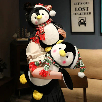 Cute Christmas Penguin Soft Toy