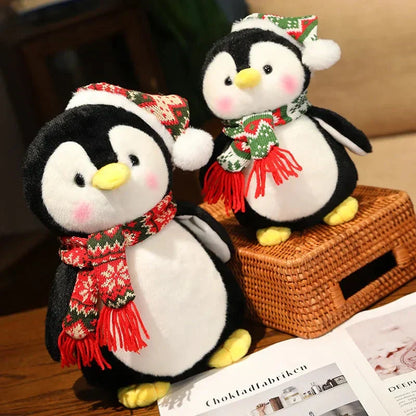 Cute Christmas Penguin Soft Toy