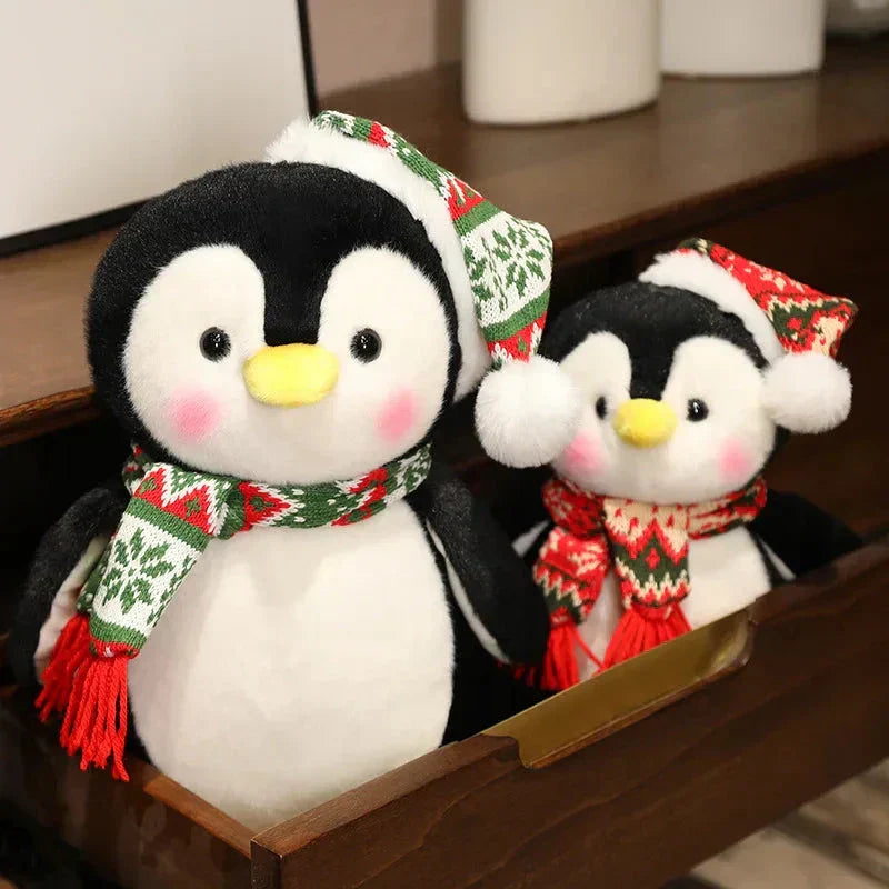 Cute Christmas Penguin Soft Toy - Befez