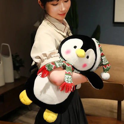 Cute Christmas Penguin Soft Toy