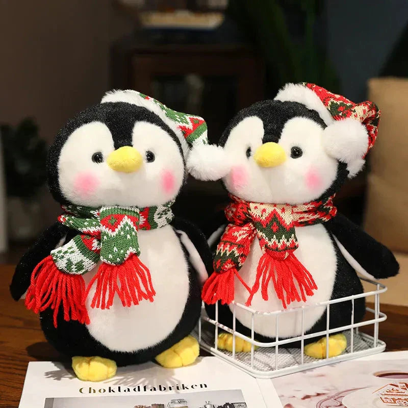 Cute Christmas Penguin Soft Toy