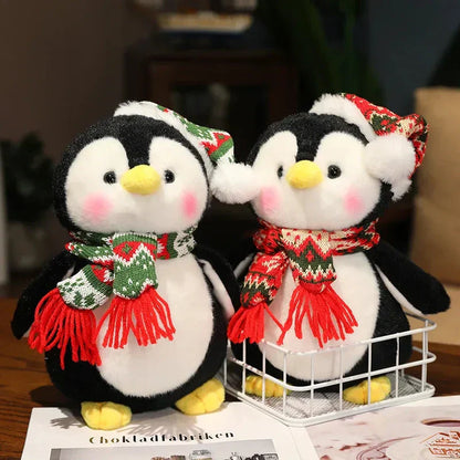 Cute Christmas Penguin Soft Toy