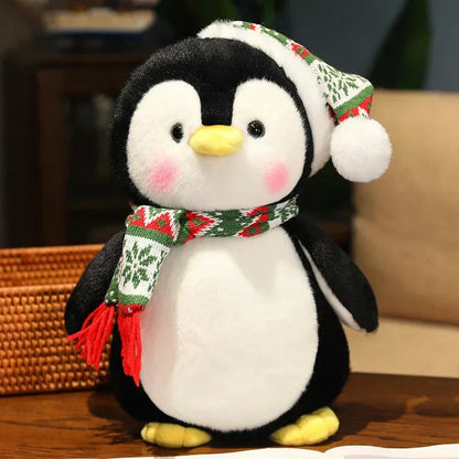 Cute Christmas Penguin Soft Toy