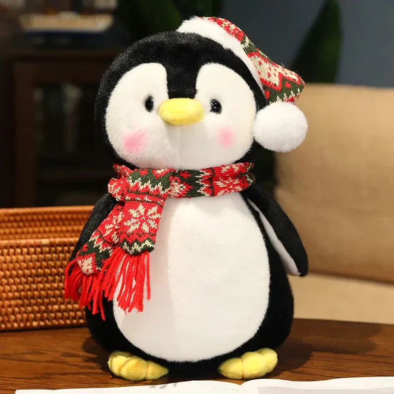 Cute Christmas Penguin Soft Toy